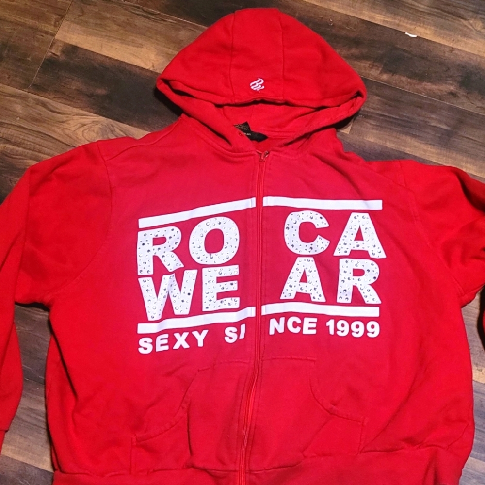 Womens Roca Wear Zip Up Hoodie